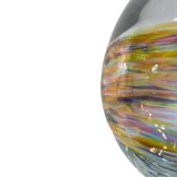 Sunset Aurora Pendant Light Handmade Glass Kitchen Luminaire Ready-Made - thumbnail 3