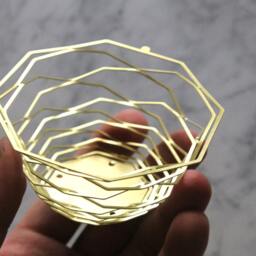Cell Octo - Pop Up Brass Candle Holder - thumbnail 3