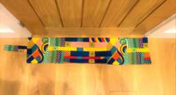 Draught Excluder, Liberty Bauhaus Door Stopper, Collier Campbell 80S Vintage Cotton Draft Stopper - thumbnail 1