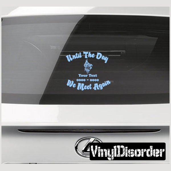 Horse 01 in Loving Memory Custom Car Or Wall Vinyl Decal Stickers - Ilmhorse01Et - image 1