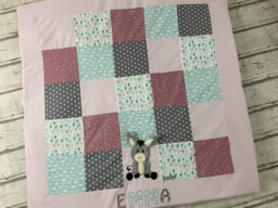 Baby Blanket/Playmat Patchwork Donkey Krd3082 - thumbnail 1