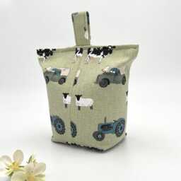 Farm Door Stop, Tractor, Sophie Allport, Children's Decor, Filled - thumbnail 3