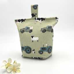 Farm Door Stop, Tractor, Sophie Allport, Children's Decor, Filled - thumbnail 1