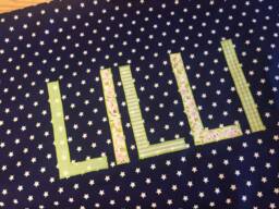 40 X 80 cm Children's Room Cushion With Name - Personalized Stars, Gift For Children - thumbnail 1
