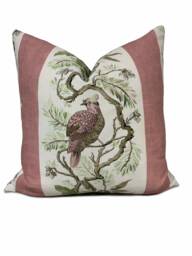Thibaut Williamson Heritage Collection Cushion Cover Pillow Double Sided Blush - thumbnail 1
