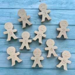 Wooden Stacking Friends Balancing Toy, Set Of 10 - thumbnail 2