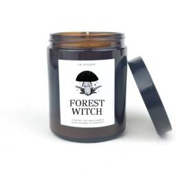 Forest Witch Candle, Forest Witchery, Decor, Pagan, Witchcraft, Witchy Soy Candles, Decoration, Decor Gifts, Toadstool Gift - thumbnail 3