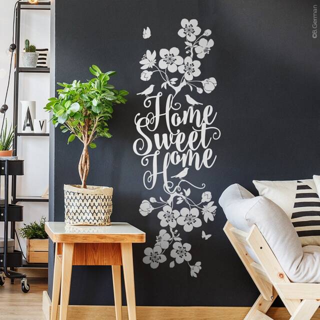 Wall Sticker Home Sweet Family Decoration Living Room Bedroom Ws18A - image 1