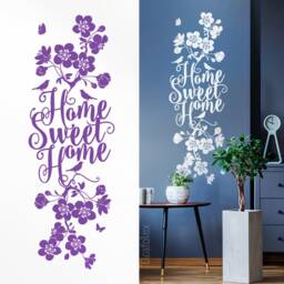 Wall Sticker Home Sweet Family Decoration Living Room Bedroom Ws18A - thumbnail 3