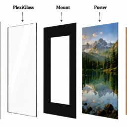 Handmade Photo Frame Poster Picture Frames With Multiple Mounts Wall Art Wedding Gifts Home Decor Gallery Image Display A1 A2 A3 A4 A5 - thumbnail 3