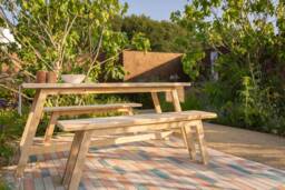 Reclaimed Wood Dining Table - Handmade Rustic Farmhouse Table- Pavilion