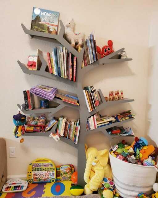 Tree Bookshelf, Interior, Furniture, Toy Shelf, Eco Product, Shoe Rack, Eco-Friendly, Nursery - image 1