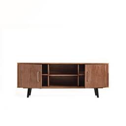"Sideboard, Tv Cabinet, Stand, Walnut Veneer, ""Bell" - thumbnail 3