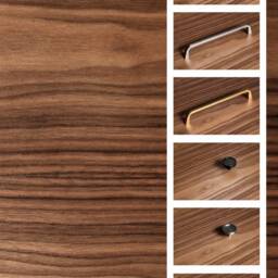 "Sideboard, Tv Cabinet, Stand, Walnut Veneer, ""Bell" - thumbnail 4