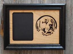 Dog Picture Frame - 8x10 Holds 5x7 Photo Portrait Frame, Lover Gift, Memorial New Puppy Owner Gift - thumbnail 1