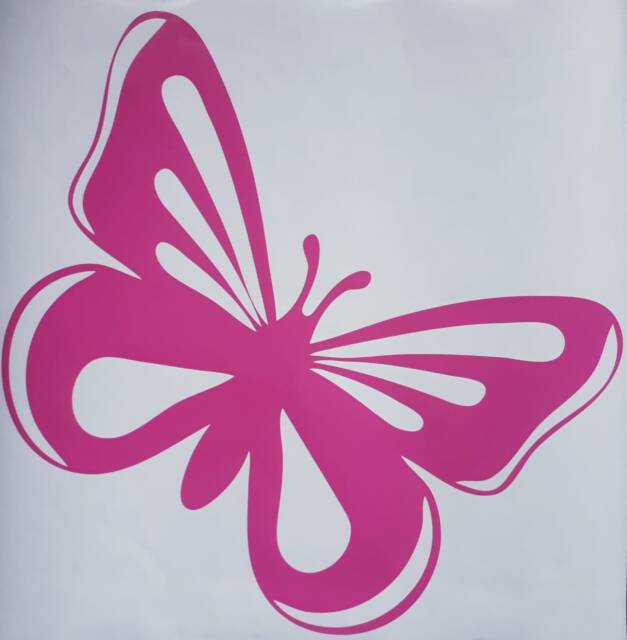 Butterfly Wall Art Decal Car Van Bonnet Vinyl Side Sticker Hood Graphic Window Door Sign Motorhome Campervan