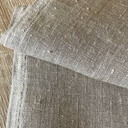 1212. Plain Natural 100% Linen Handmade Cushion Cover. Various Sizes - thumbnail 3