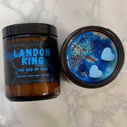 Landon King Candle - Legacy Of Gods Series By Rina Kent God Of Ruin Dark Romance Booktok Merch Bookish Gift - thumbnail 2