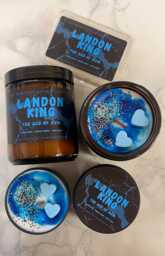 Landon King Candle - Legacy Of Gods Series By Rina Kent God Of Ruin Dark Romance Booktok Merch Bookish Gift - thumbnail 1
