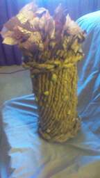 Sculptured Paper Vase