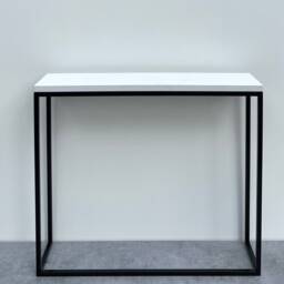 Mild Steel Console Table Radiator Cover Quartz Worktop - thumbnail 3