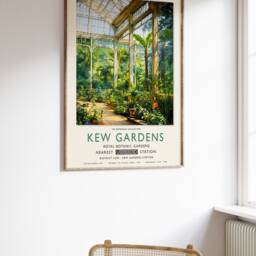 Kew Gardens Print, London Botanical William Morris Poster, Vintage Wall Art, Floral A1/A2/A3/A4 - thumbnail 2