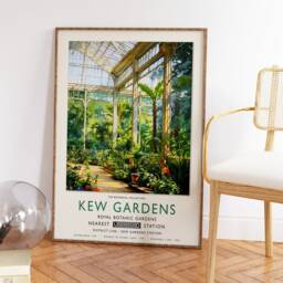 Kew Gardens Print, London Botanical William Morris Poster, Vintage Wall Art, Floral A1/A2/A3/A4 - thumbnail 3