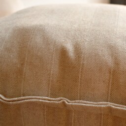 Decorative Stripes Pollow, Cushion, Modern Design, Pillow, Throw Crude Off White, Raw Stripes - thumbnail 2