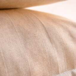 Decorative Stripes Pollow, Cushion, Modern Design, Pillow, Throw Crude Off White, Raw Stripes - thumbnail 3