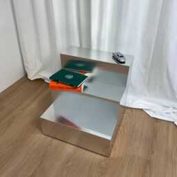 Aluminium Step Display Unit 45cm - Matt Or Glossy Finish - thumbnail 3