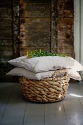 Softened Linen Pillow Cover, 50x70 cm. - Us Duty Paid