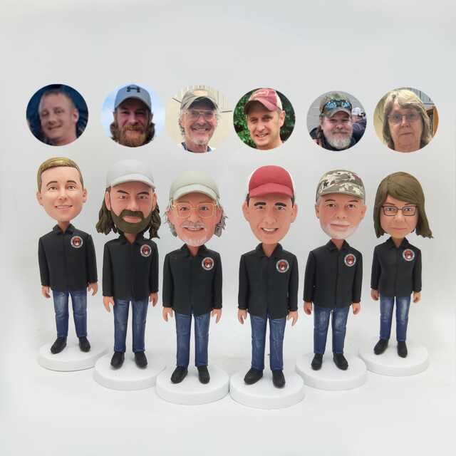 Personalized Father's Day Bobblehead Custom 3D Figurine Gift - image 1