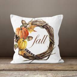 Halloween Cushion Cover/Autumn Throw Pillow Case/Fall Home Decor/Autumn Cover/Decorative Autumn Case - thumbnail 3