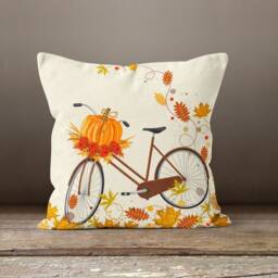 Halloween Cushion Cover/Autumn Throw Pillow Case/Fall Home Decor/Autumn Cover/Decorative Autumn Case - thumbnail 2