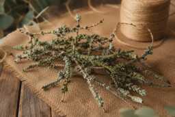 Blue Lichen Sprigs Natural Terrarium Filler, Home Decor - thumbnail 1
