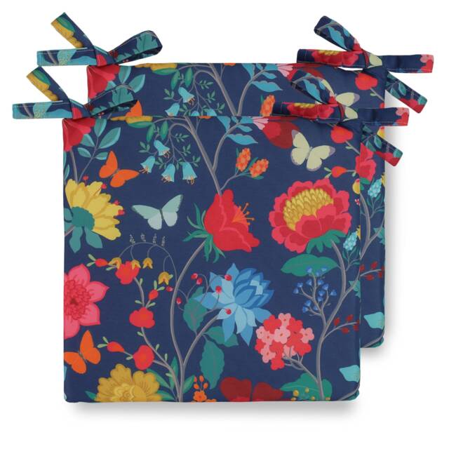 Celina Digby Floral Garden Seat Pads Patio Floral Garden Cushions