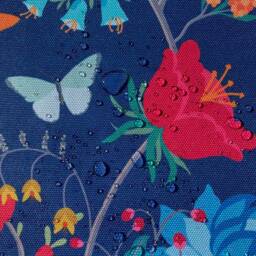 Set Of 2 Water Resistant Garden Outdoor Cushion Seat Chair Pads Soft Foam Zipped Cover Available in 3 Sizes Midsummer Night By Celina Digby - thumbnail 3