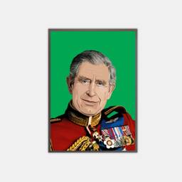 King Charles Iii Art Print British Royalty Portrait - thumbnail 2
