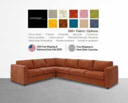 Custom Made Cover For Vimle Corner 5 Seat Sofa - thumbnail 1