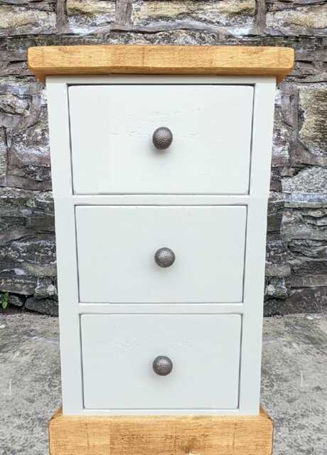 Chamomile Rustic Bedside Cabinet - image 1