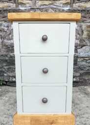 Chamomile Rustic Bedside Cabinet