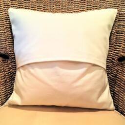 Cream Pillow Cover, Metal Studs Pillow, Decorative Pillow Cover, Cushion Cover 16 X 16, Accent Modern - thumbnail 3