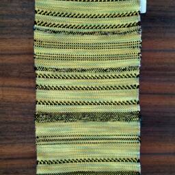 Woven Wall Hanging - Cheerful Art Yellow Tapestry. Heart & Soul. #17W17 - thumbnail 4