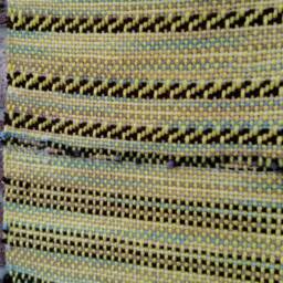 Woven Wall Hanging - Cheerful Art Yellow Tapestry. Heart & Soul. #17W17 - thumbnail 3