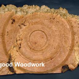 Sculpture Corona 2, Turned Wood , Lathe Sculpted Artwork, Wall Hanging, Art - thumbnail 2