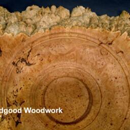 Sculpture Corona 2, Turned Wood , Lathe Sculpted Artwork, Wall Hanging, Art - thumbnail 4