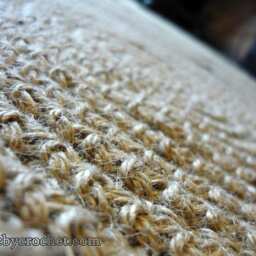 Luxury Rug, Jute 300 cm, Round Jute Natural Carpet, No.004, Free Shipping - thumbnail 4