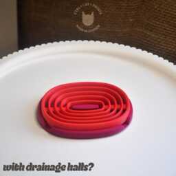 Customisable Soap Dish Sponge Drip Tray Drainage Holes - thumbnail 4