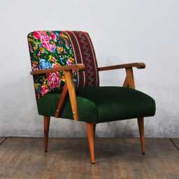 Wooden Armchair - Spring Flowers Ii - thumbnail 3
