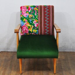 Wooden Armchair - Spring Flowers Ii - thumbnail 2